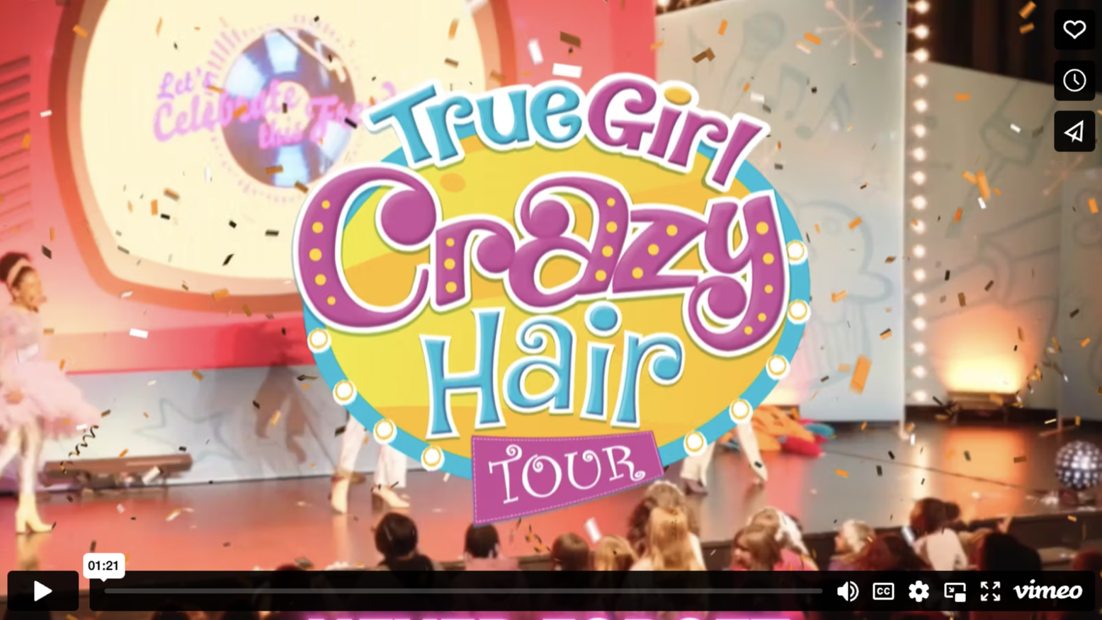 Crazy Hair Tour 2023 True Girl