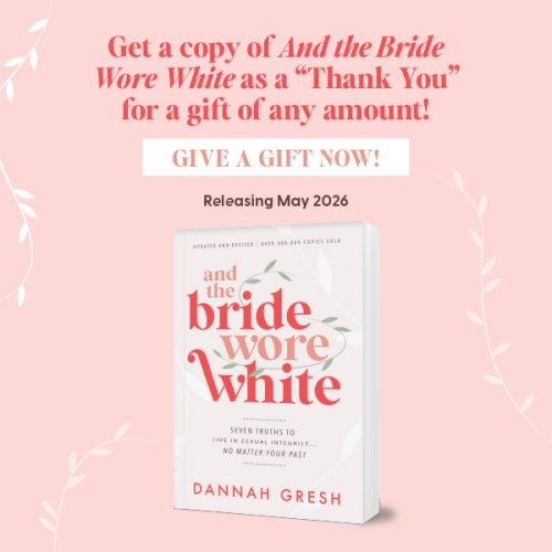 Get a Copy of And the Bride Wore White as a "Thank You" for a gift of any amount!
